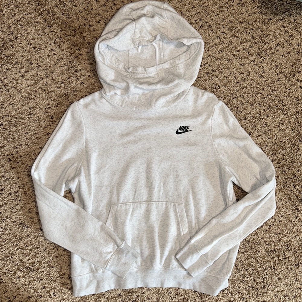 Nike Funnel-neck hooded sweatshirt, Size Medium